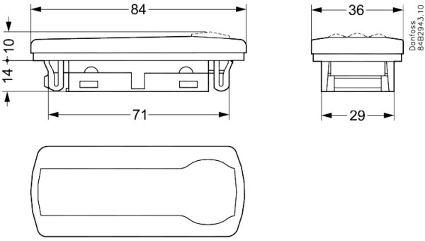 Danfoss EKA Displays/Thermometer